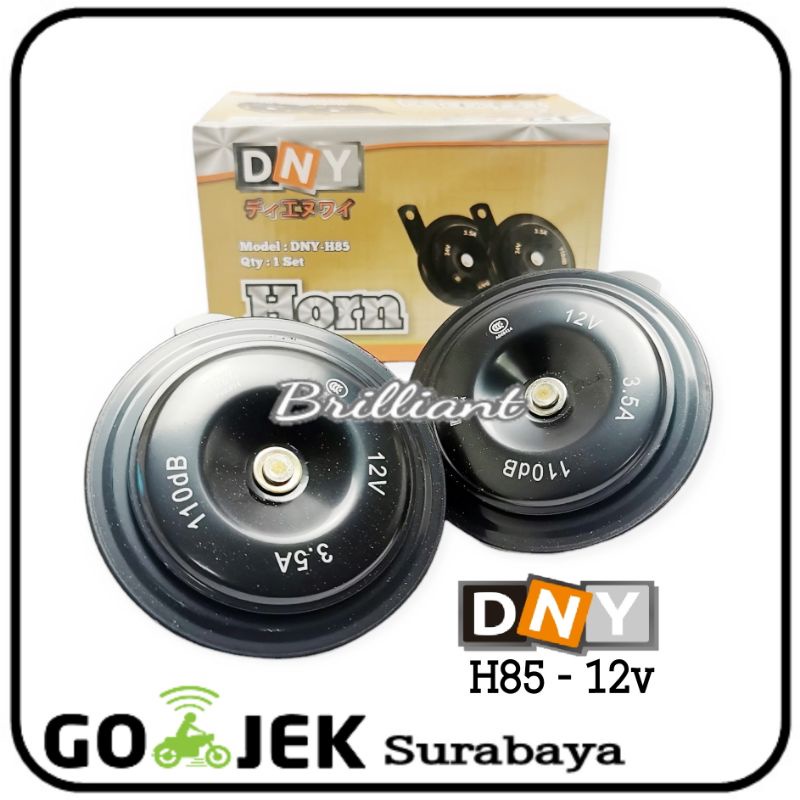 Horn / Klakson Disk Keong Gema Supertone - DNY - 12V / 24V - Mobil Motor Truk Bus