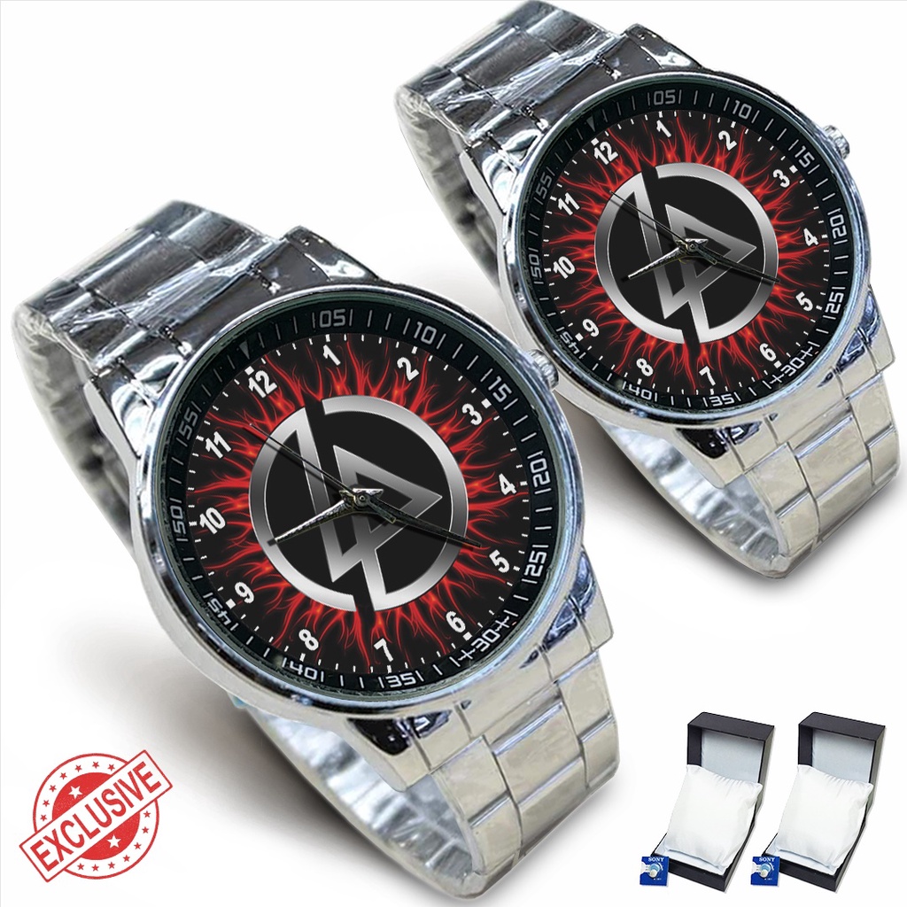 Jam Tangan Rantai Couple L.P LINKIN PARK (Awesome)