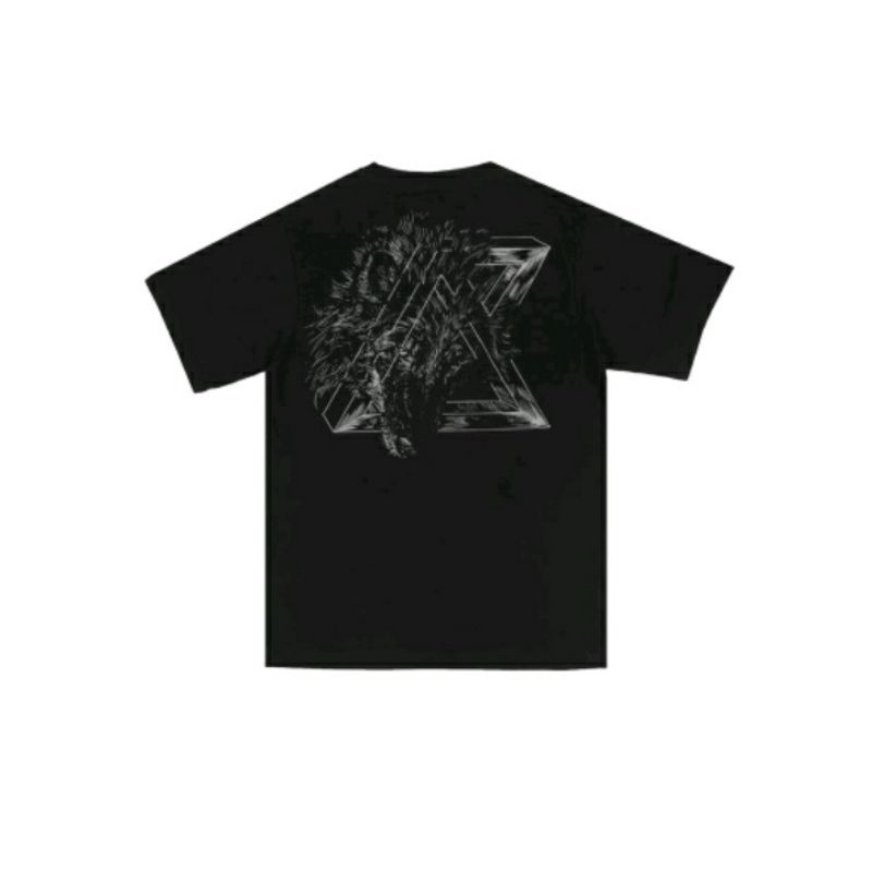 Tshirt Black wolf