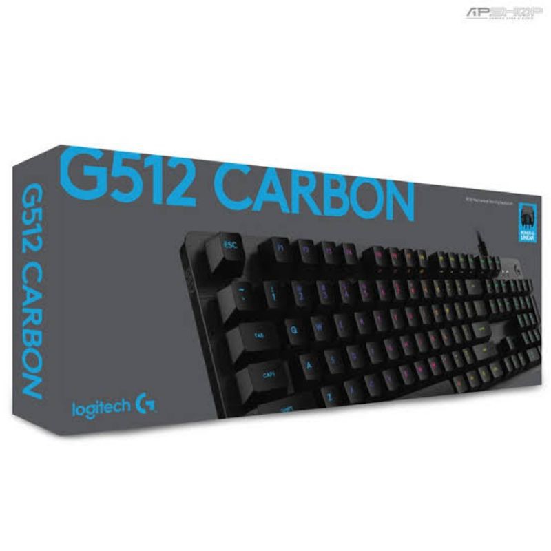 Logitech G512 RGB Mechanical Gaming keyboard GX Brown Tactile