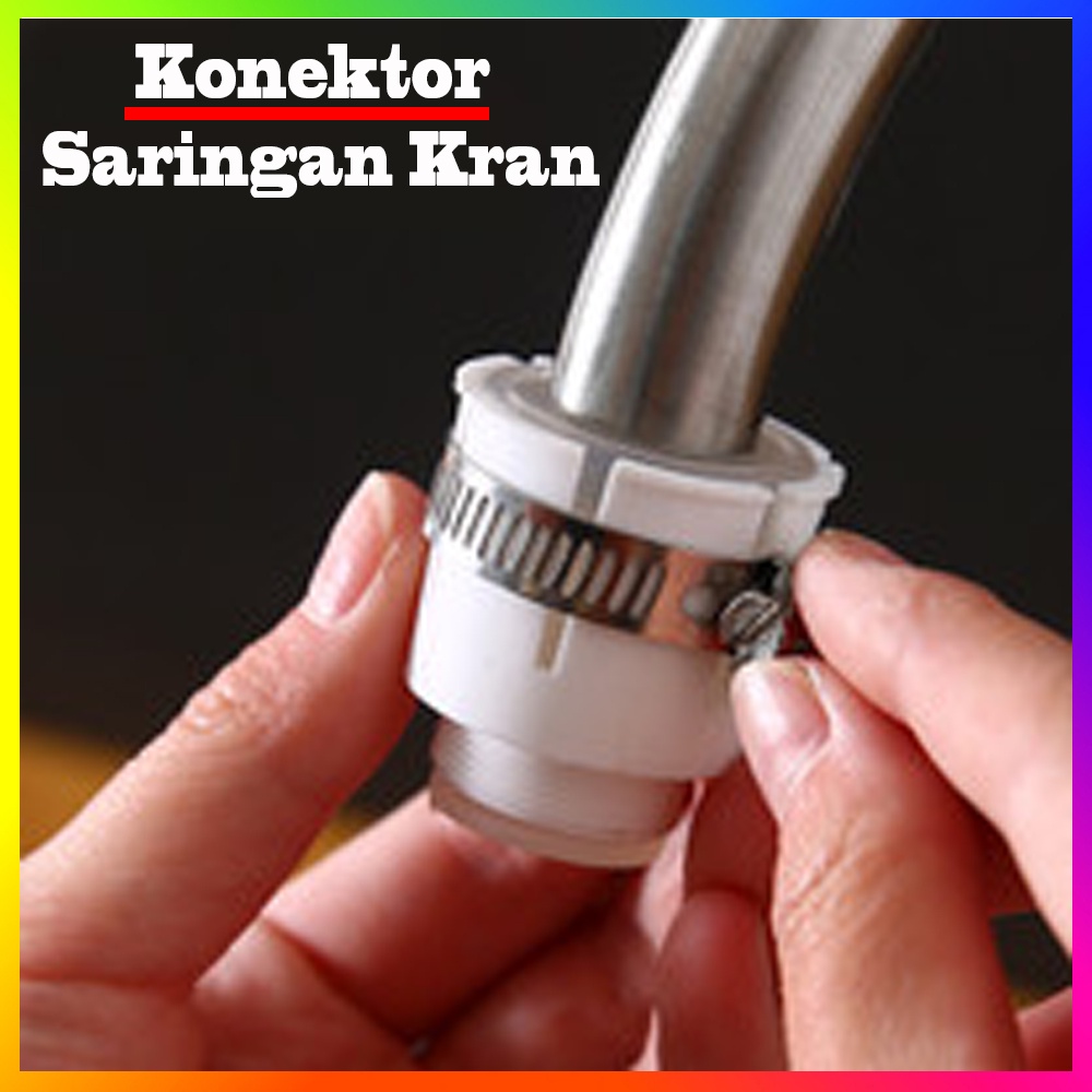 Konektor Saringan Kran Wastafel Cuci Piring Sambungan Kran Air Wastafel Cuci Piring Sambungan Kran Air