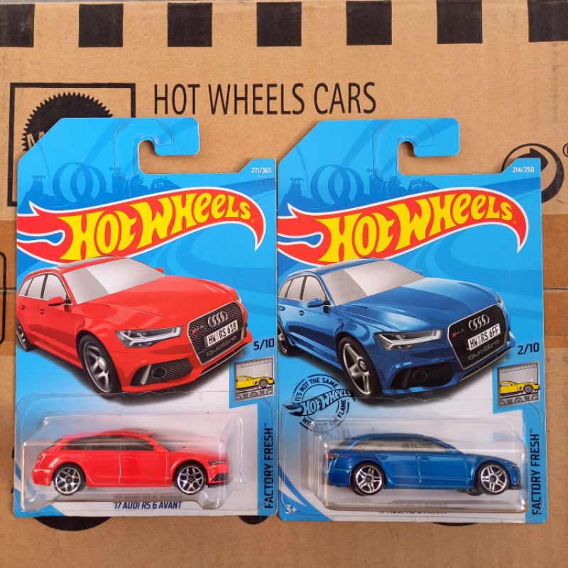 Hot Wheels 17 AUDI RS 6 AVANT