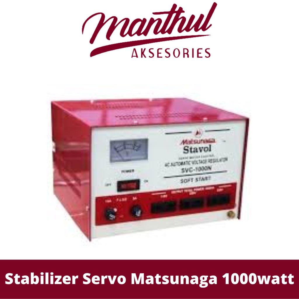 Stabilizer Servo Matsunaga 1000watt