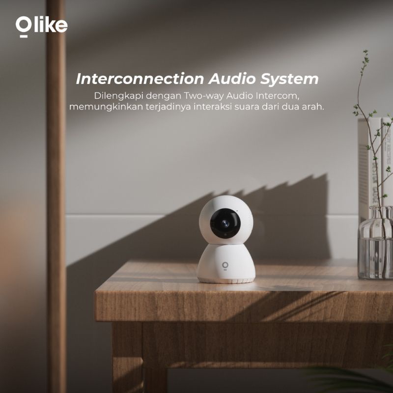 Olike CCTV OM H1 OASE WIRELESS IP CAMERA -CCTV HS-B1 360 DEGREE NEW GARANSI RESMI OPPO