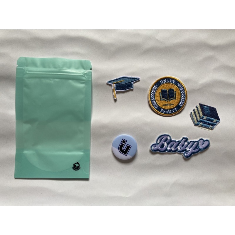 [JANGAN DI CO, SUDAH DI KEEP] UN1TY Baby Patches & Pin Set Official