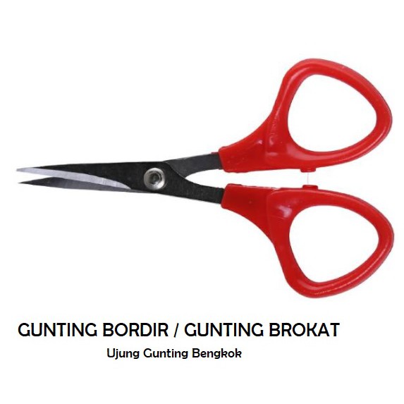 

GUNTING BROKAT, BORDIR UJUNG BENGKOK