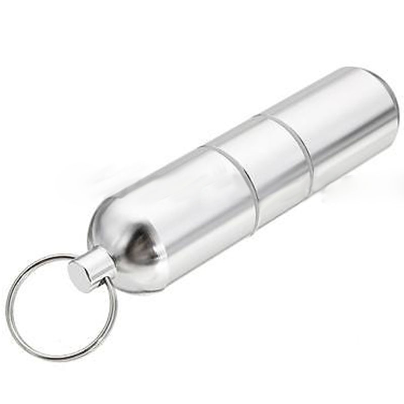 Case Bungkus Rokok Cylinder Stainless Steel Cigarette Case - LCLYL