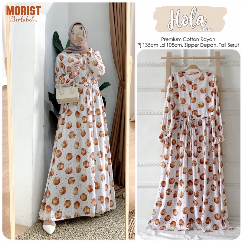 Dress Gamis Hola Ld 105 by Original Morist Berlabel