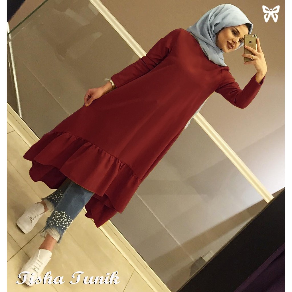 HOPYLOVY - Tisha Tunik Bahan Vaganza