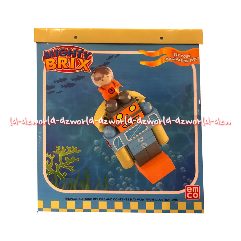 Emco 8167 Atlantis Seaword Terbuat Dari Bahan Berkualitas Mainan blok