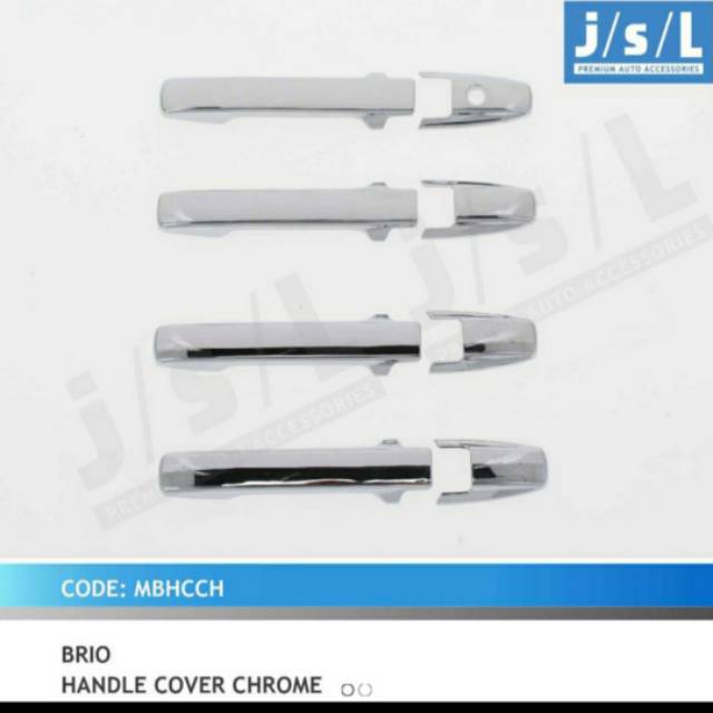 Cover handle Brio, BRV, Mobilio chrome jsl