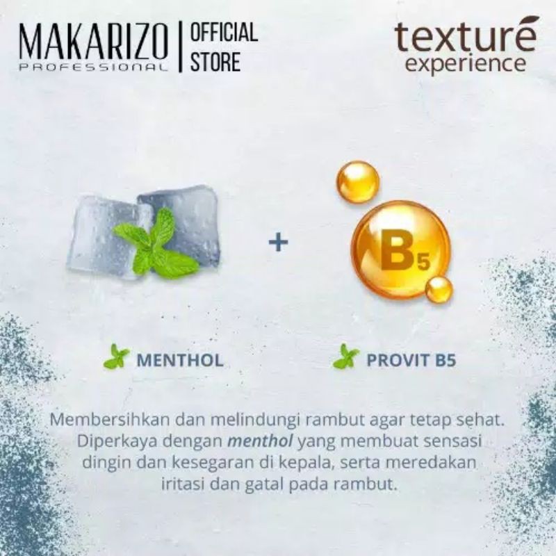 Makarizo sampo Texture MINT