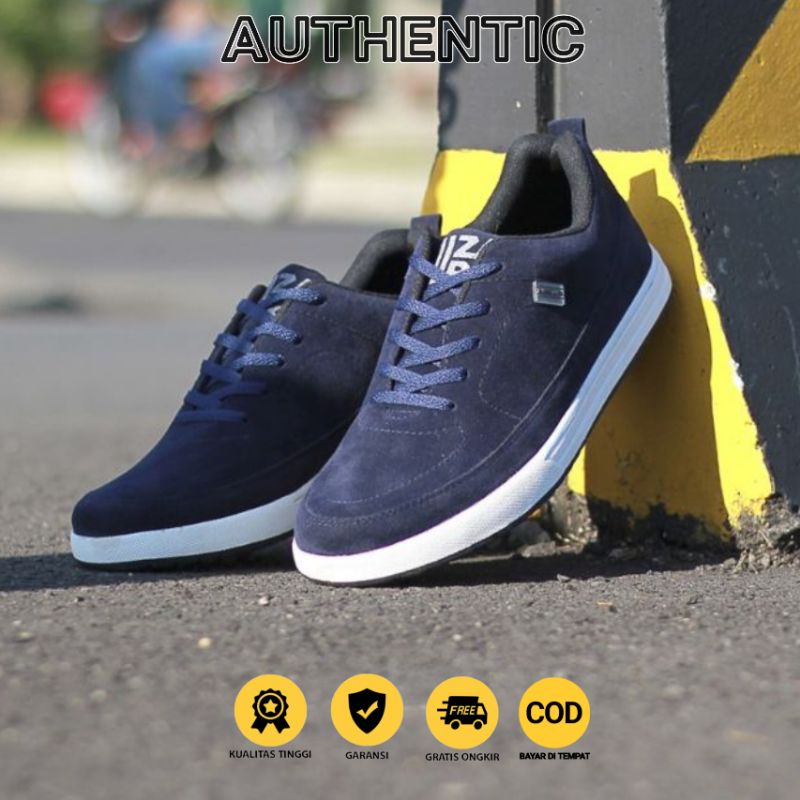 ARGL Sepatu Kasual Pria |Authentic x KZTR| Sepatu Sneakers Pria Casual Suede ORIGINAL