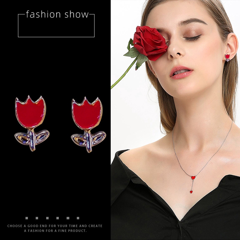 [ 6 Pairs Korean One-week Earrings Set ] [ Women INS Style Elegant Stud Earring Set ] [ Girls Minimalist Ear Jewelry ]