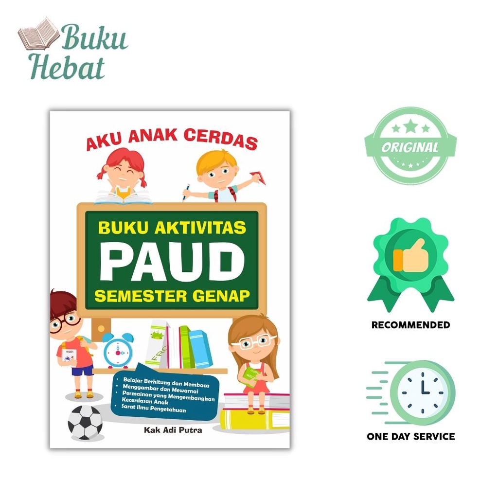 Buku anak - Buku Paud - BUKU AKTIVITAS ANAK PAUD SEMESTER GENAP