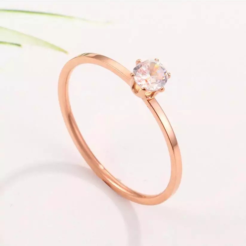 ESGE CINCIN TITANIUM EMAS WANITA (CALANDRA) / CINCIN TITANIUM GOLD SILVER ROSE GOLD CINCIN PERHIASAN AKSESORIS TITANIUM TEMBAGA CINCIN WANITA KOREA CINCIN MUTIARA CINCIN MANIK TALI EMAS CINCIN LAPIS KRISTAL BERLIAN PLATINUM WANITA FASHION KOREA