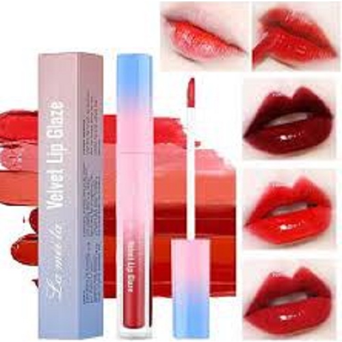 BISA COD !!! LAMEILA Lipstick Cair Kosmetik Lip Glaze Velvet [1011]