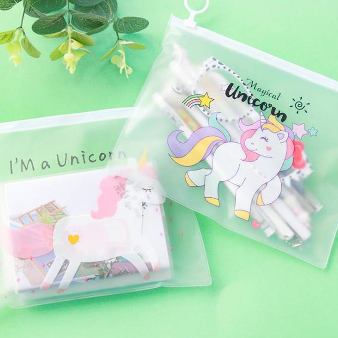 

Promo Laris COD 1 LUSIN ( 12PCS ) PULPEN GEL MOTIF FREE TEMPAT PENSIL TRANSPARAN UNICORN QQ28A