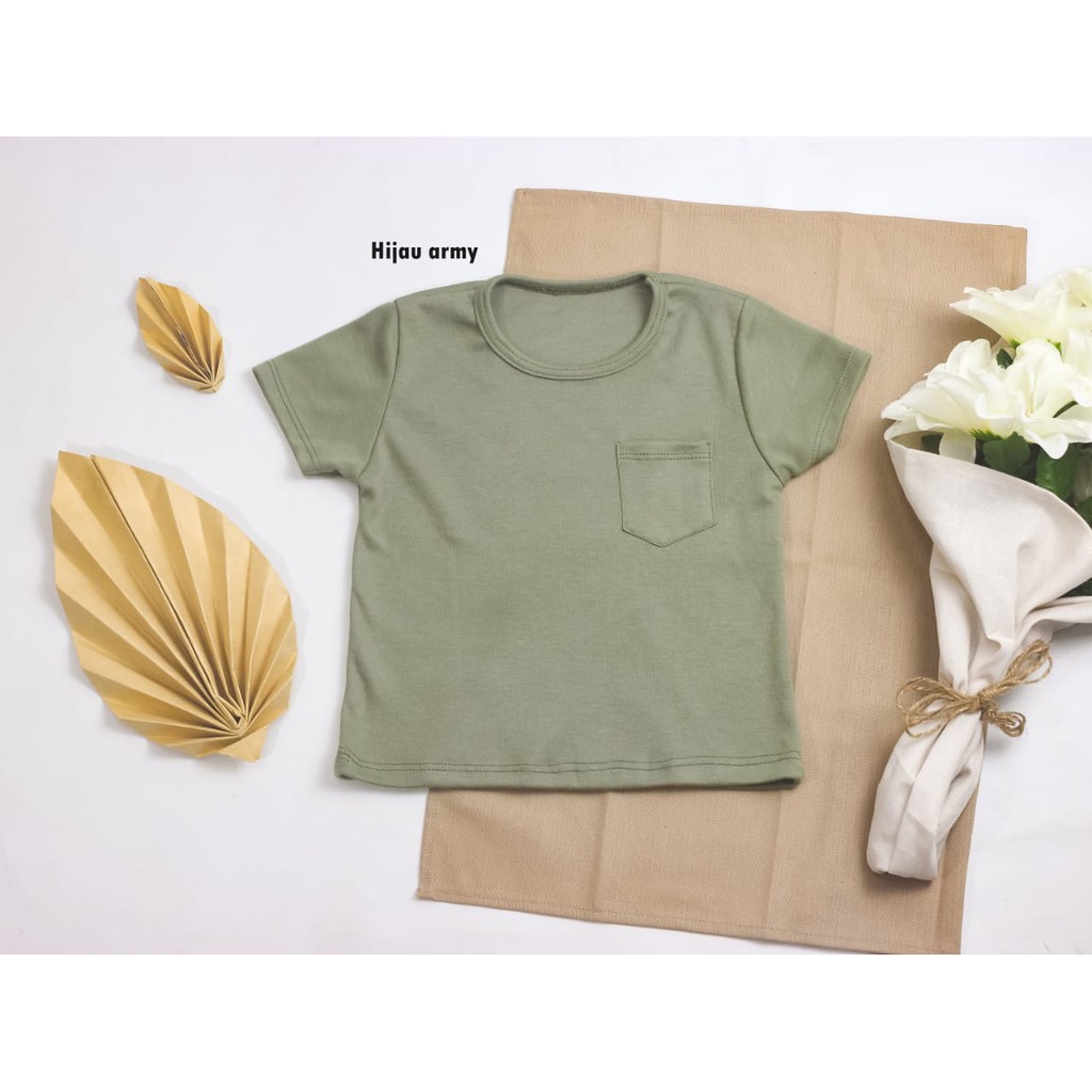 Promo !! Tee Boy Nia Premium/Kaos Oblong Bayi Lengan Pendek/Kaos Oblong Bayi Polos