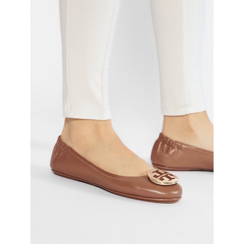 Tory Burch Minnie Travel Ballet Flats Shoes