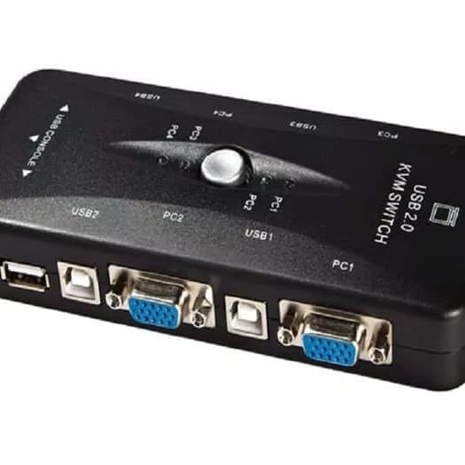 KVM Switch 4Port USB 2.0