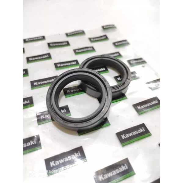 Seal shock depan kawasaki ninja 250 karbu, ninja 250 fi
