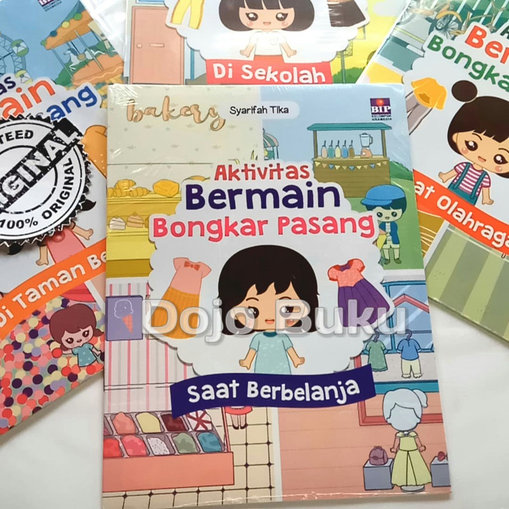 Seri Aktivitas Bermain Bongkar Pasang by Syarifah Tika