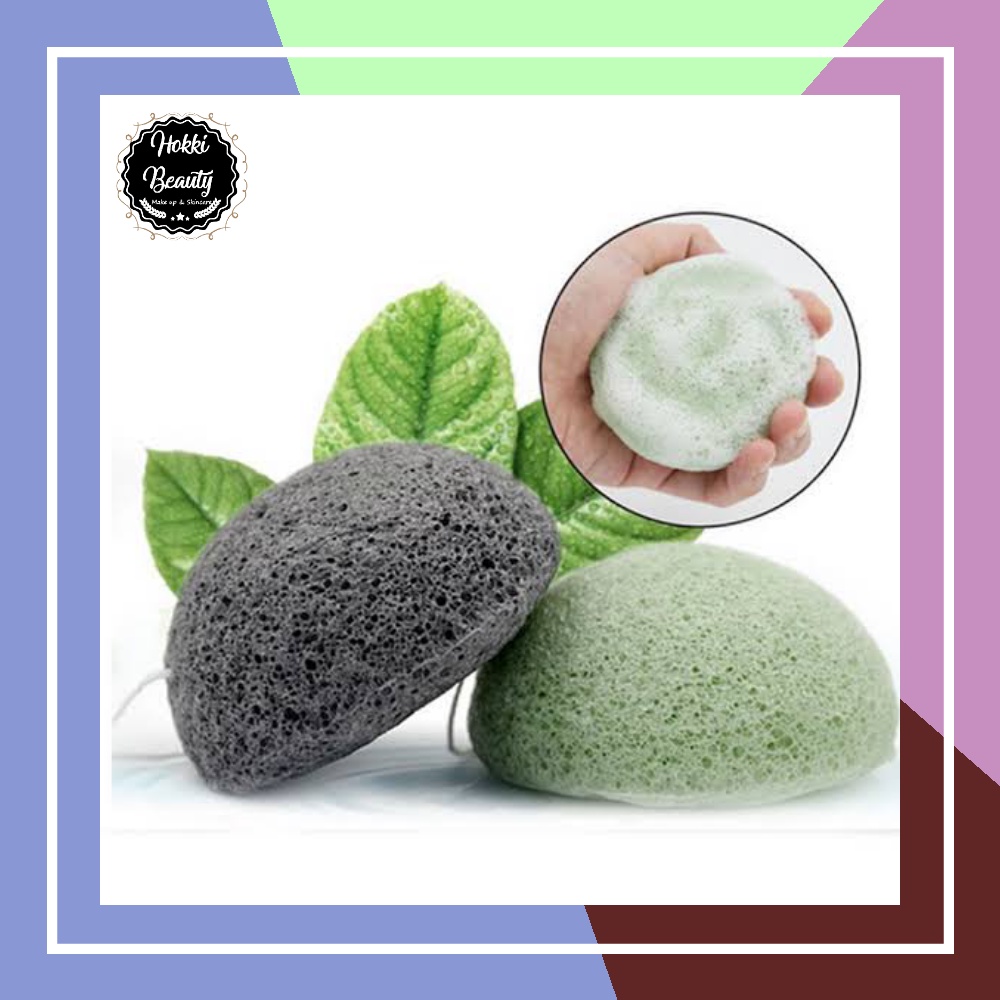 KONJAC / KONJEC SPONGE FACE WASH PUFF / SPON PEMBERSIH WAJAH KONJAK