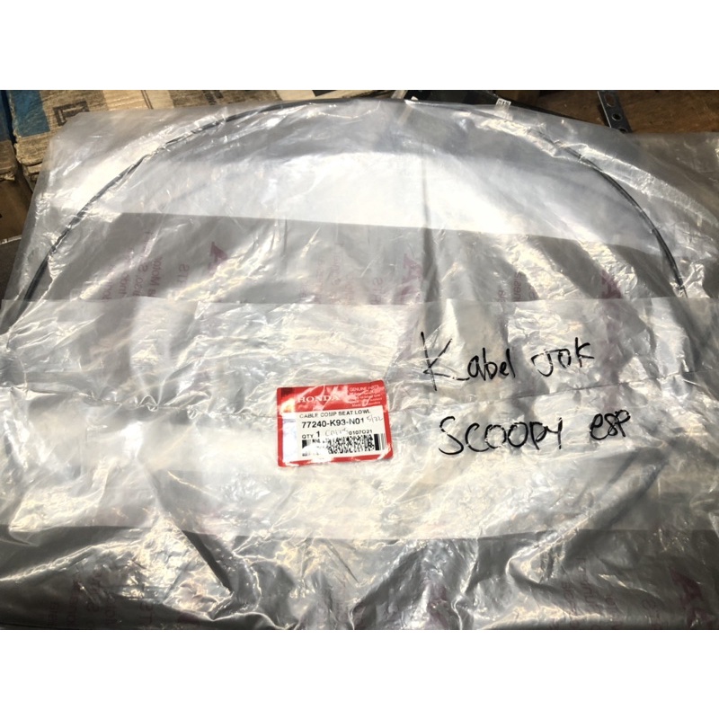 77240K93N01 Kabel Jok Cable Comp Seat Lock Scoopy eSP 77240 K93 N01