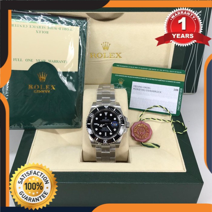 Jam Tangan Pria Rolex Jam Tangan Rolex Jam Rolex Pria SUBMARINER Saphire RING KERAMIK 42MM PREMIUM
