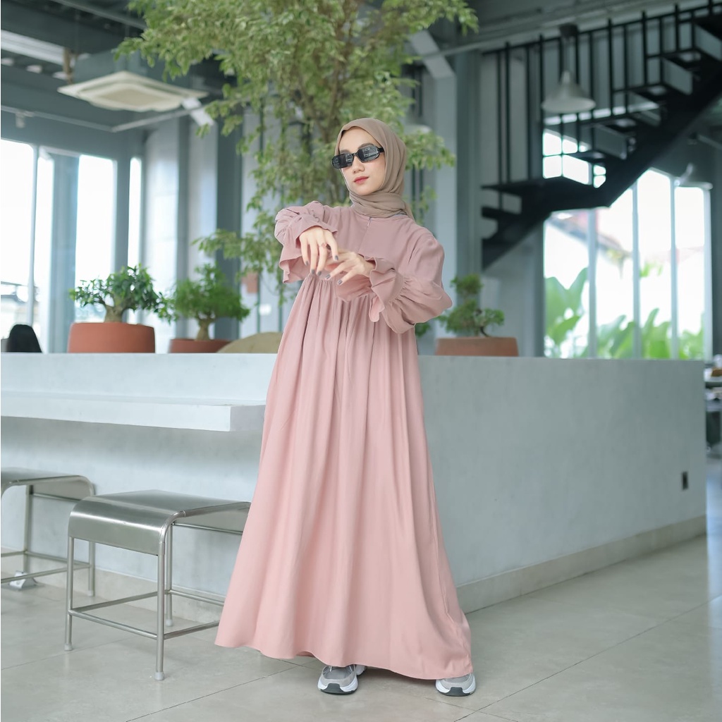 Hellen Dress Daily Dress Busui Friendly By Proudyhijab