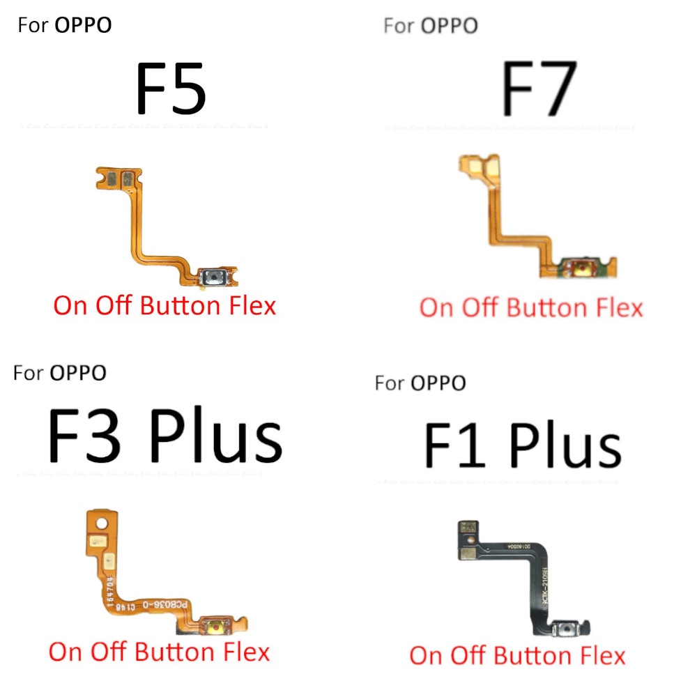 FLEXIBLE FLEKSIBEL SWITCH ON OFF OPPO F5 F1 PLUS F3 PLUS F7 F9