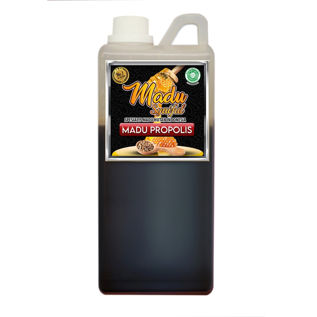 

MADU PROPOLIS | 1 Kg | MADU + NATURAL PROPOLIS | ASLI KALIMANTAN