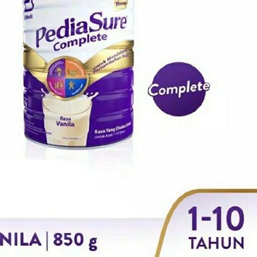 

TERBARU Pediasure complete vanila 400g, 850g, Pedia complete 850 gr 3KD$