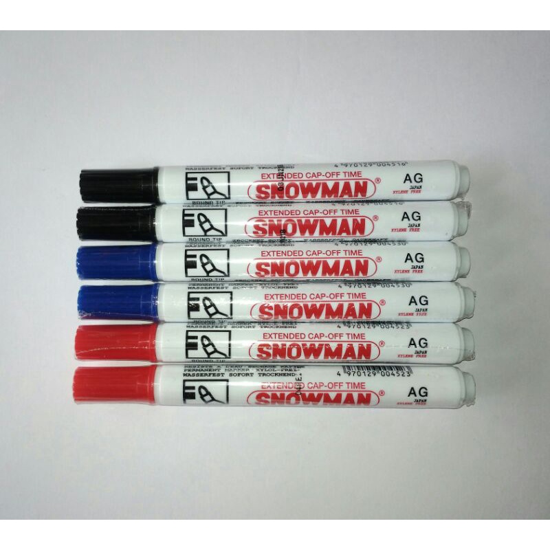 

Spidol Snowman Permanent Marker AG-12