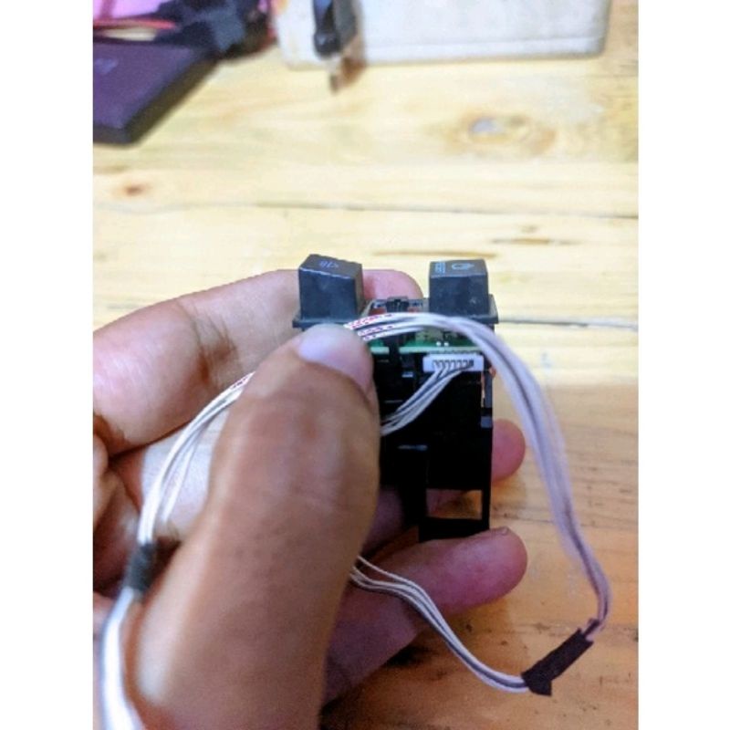 TOMBOL POWER/RISET PS2 FAT SERI SCPH 10000 ORI COPOTAN