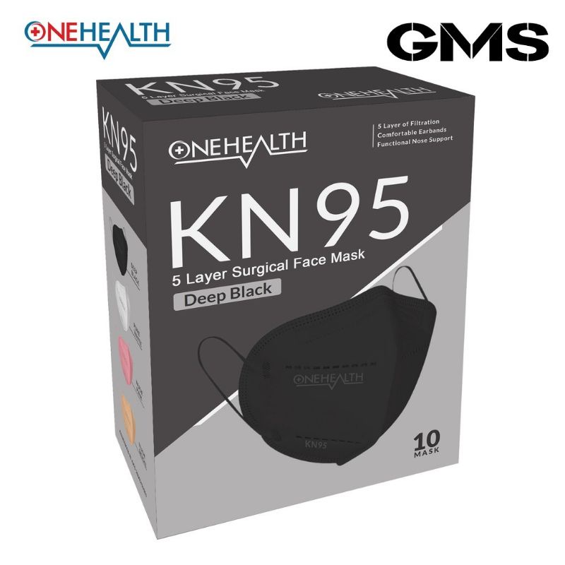 Masker Medis KN95 Onehealth 5 Ply Per Box isi 10 Pcs