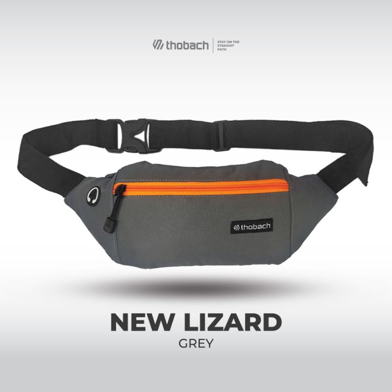 THOBACH-WAIST BAG LIZARD TAS PINGGANG PRIA WANITA