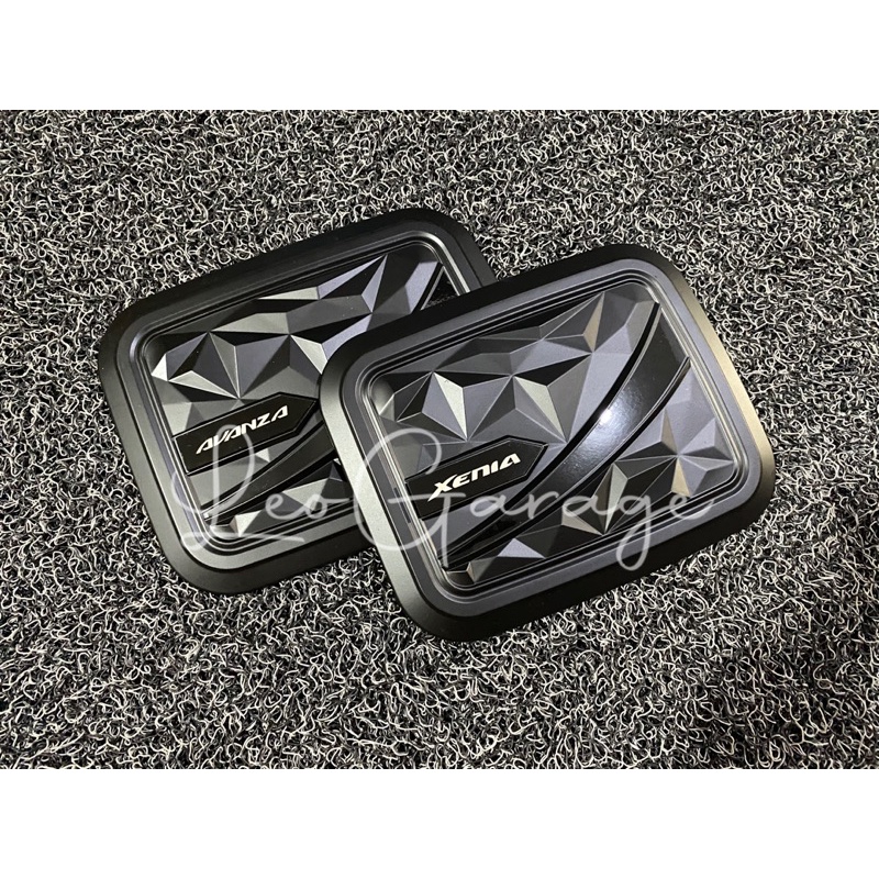 AVANZA XENIA LAMA 2004 2009 2011 TANK COVER TUTUP TANGKI HITAM BLACK DOP