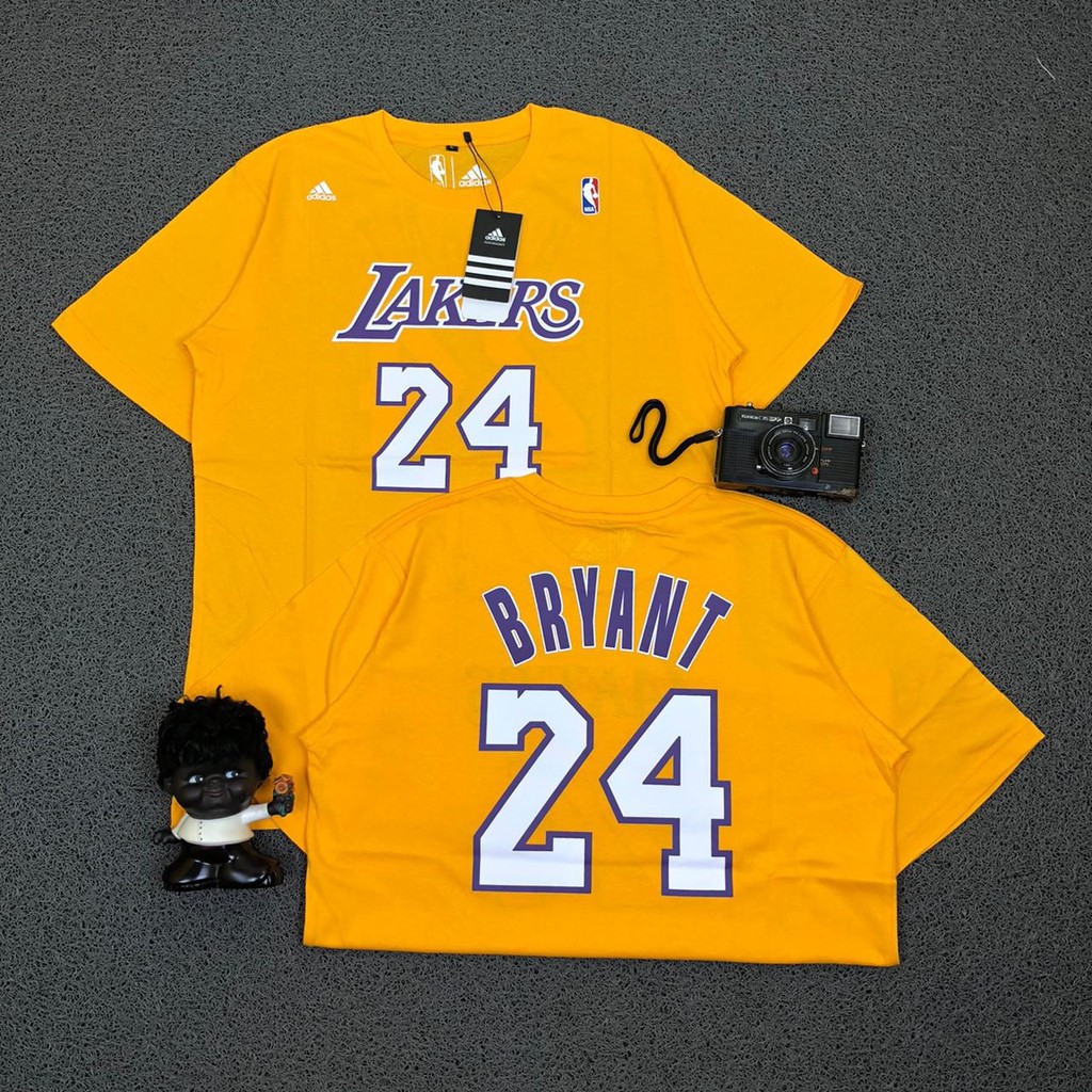 Kaos Adidas Lakers Bryant 24 Orange