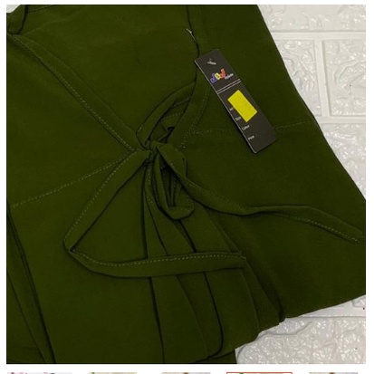 (COD) Maisha - Outer kalong - long cardigan baju tangan pendek pakai baju outer luaran wanita Outer Ceruty Polos Long Outer XXL Outer Seruty Outer Hijab Cardigan Outer fashion muslim shop fashion wanita outerwear cantik bayar di tempat-ARMY