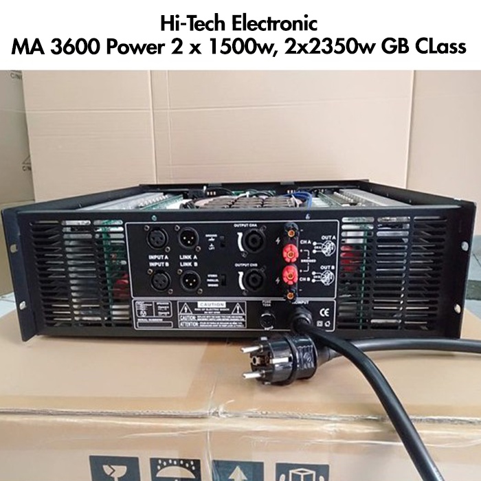 Power Amplifier Pasline MA 3600/MA-3600/MA3600