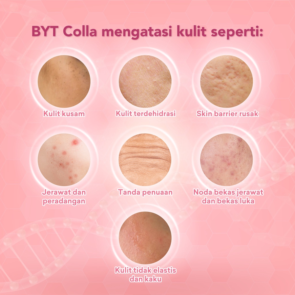 Byt Colla 1 Box 16 Sachet by Byoote / BYT Collagen Drink Minuman Kolagen Kecantikan Vitamin Kulit Glowing Original 100% BPOM Asli