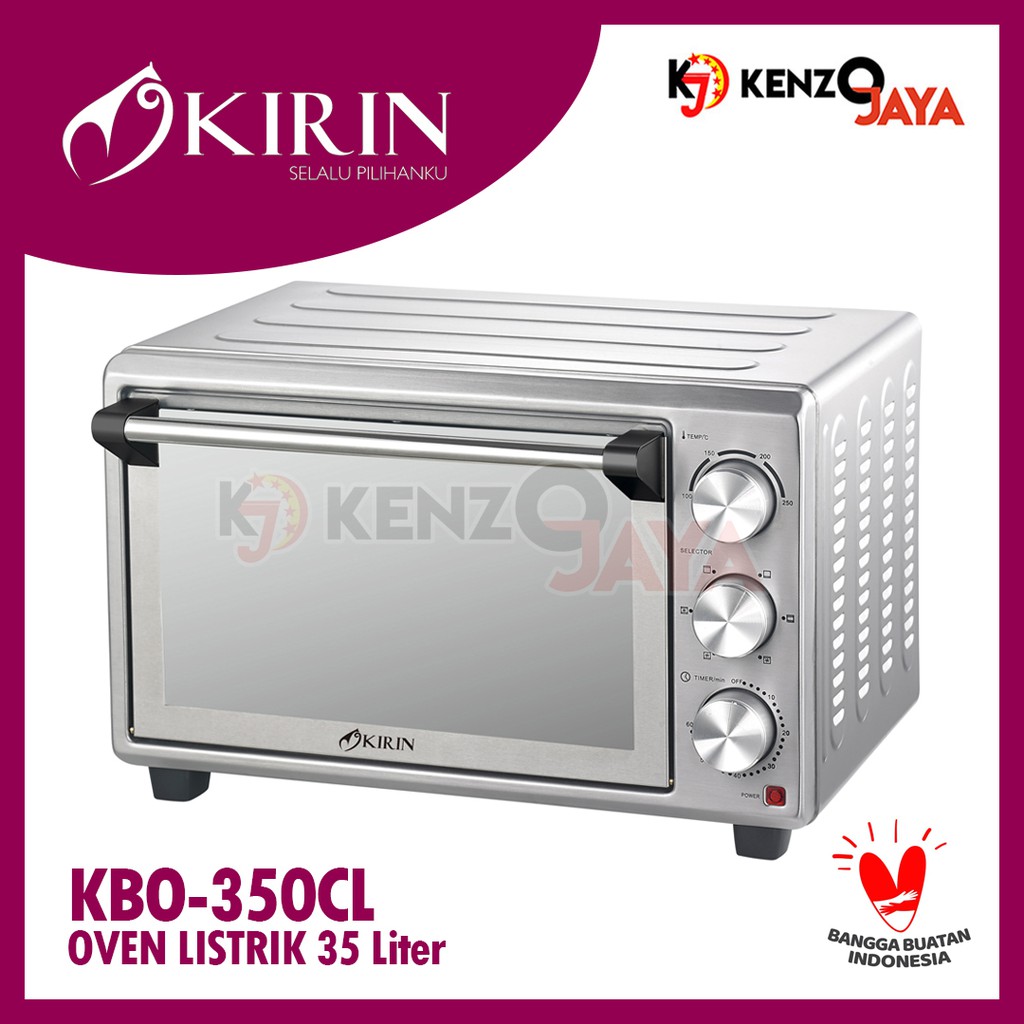 Oven Listrik 35 Liter KIRIN KBO-350 CL
