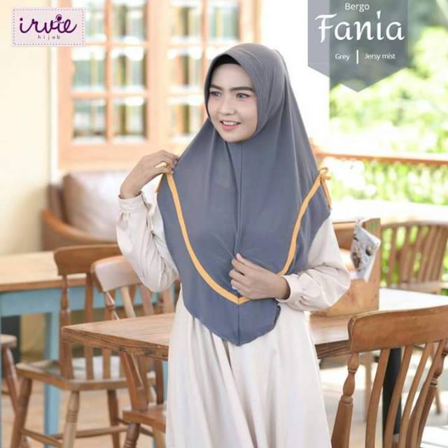 Hijab instan fania dari irvie hijab