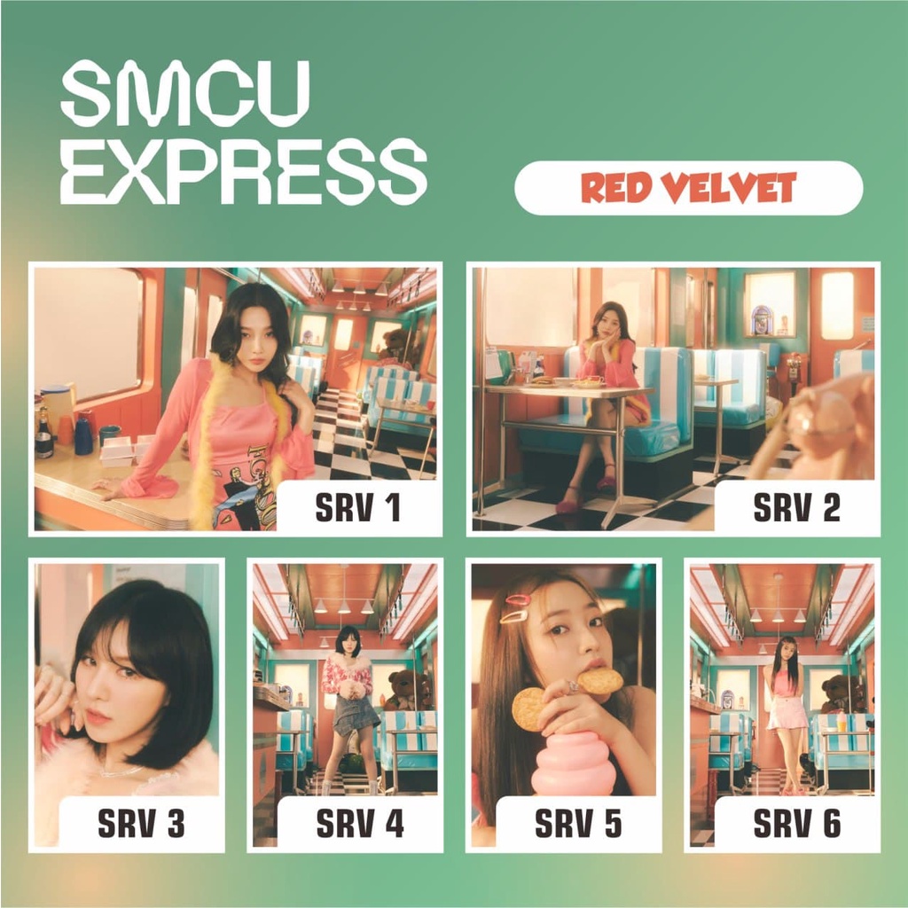 POSTER KPOP SMCU EXPRESS RED VELVET VERSION