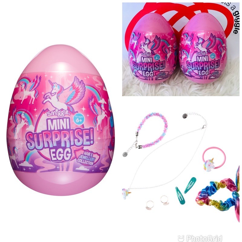 SMIGGLE Mini Surprise Egg pink