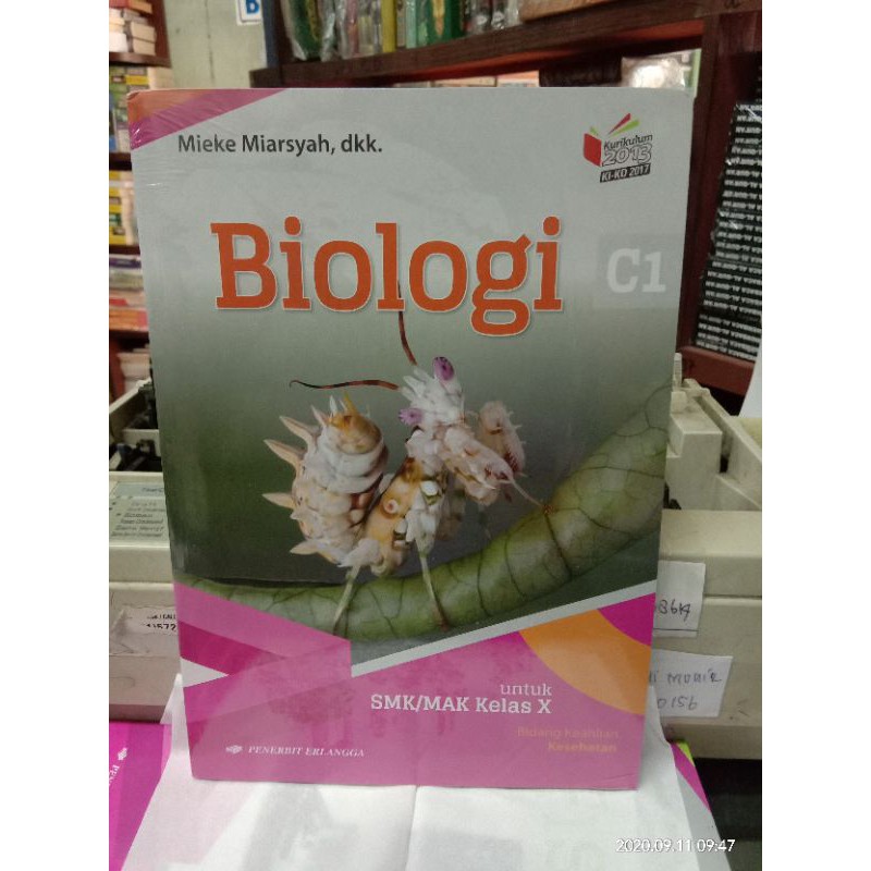 Jual Buku Biologi Smk Kelas X 10 Erlangga Shopee Indonesia