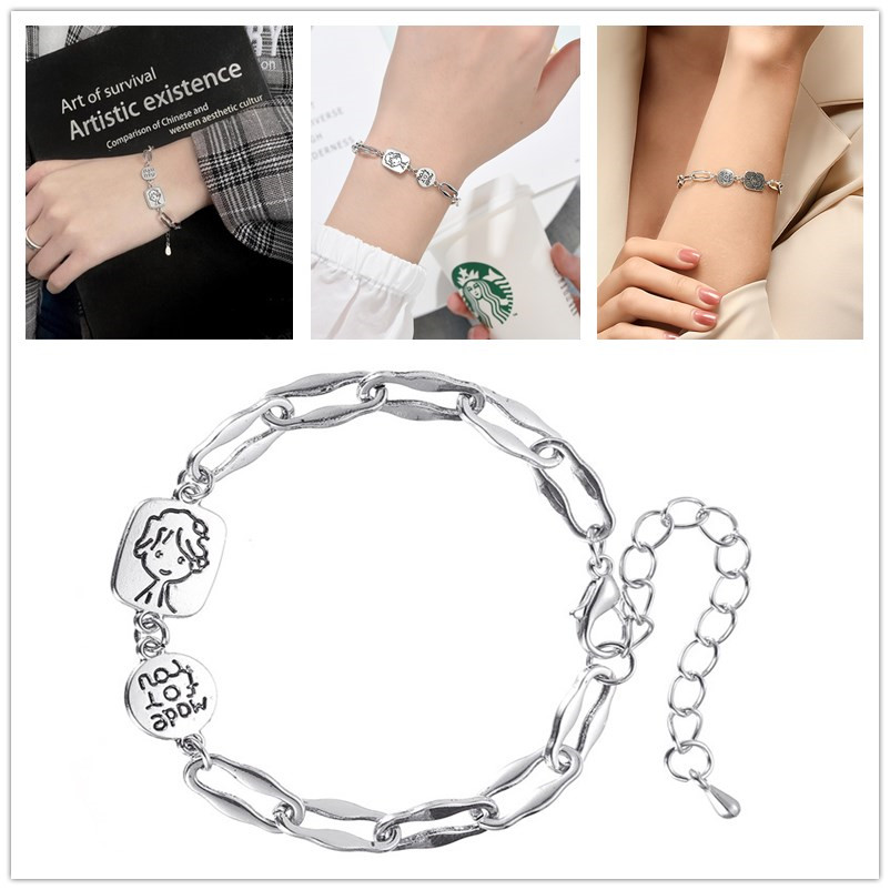 Minimalist Fashion Chain Bracelets The Little Prince Avatar Bracelets For Women Girls Fashion Jewelry