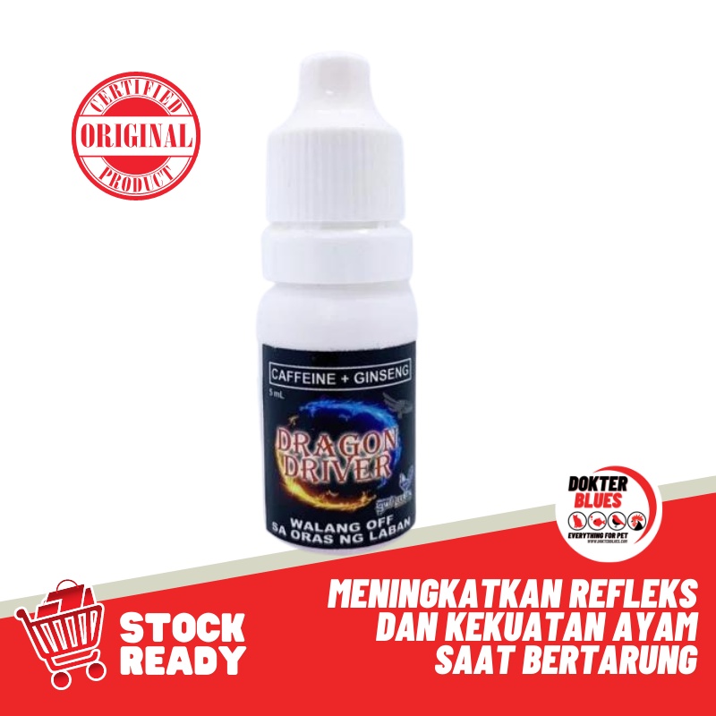 Doping Ayam Phillipines DRAGON DRIVER (5ml) Obat Vitamin Suplemen Ayam